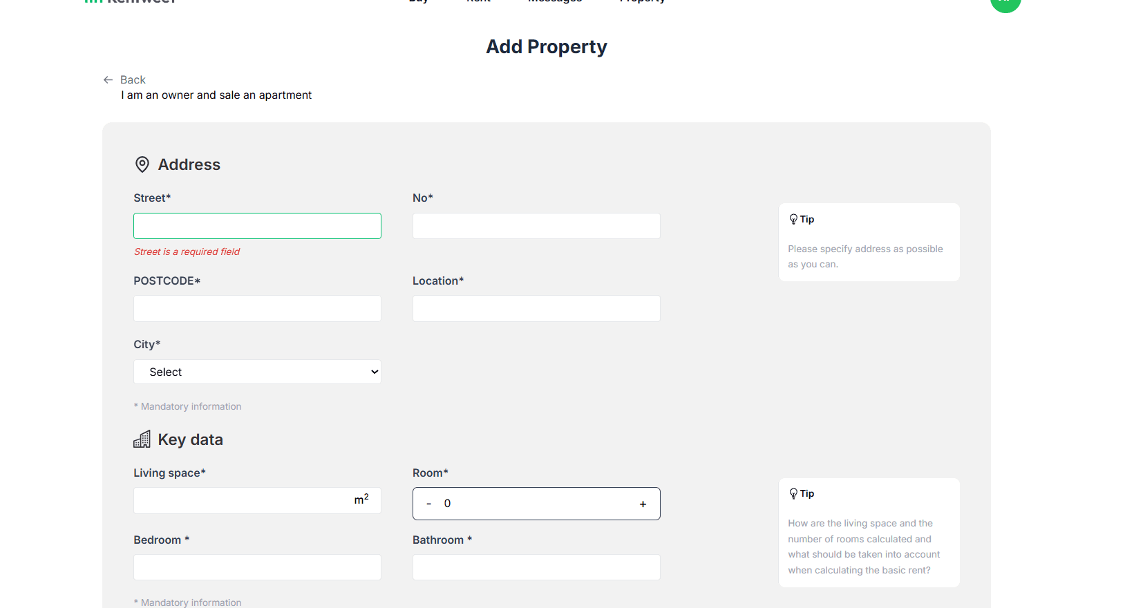 Add Property